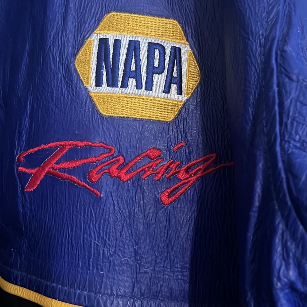 SOLD - NAPA Genuine Leather Racing Jacket - Picture 4 of 16
